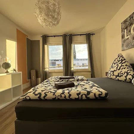 Lägenhet Zentrum - Blick Ueber Daecher Von Leipzig