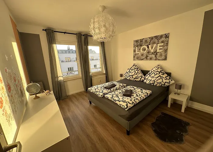 Apartment Zentrum - Blick über Dächer Von Leipzig